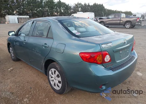 2009 Toyota Corolla Le из США, поврежденный, VIN 2T1BU40EX9C125350